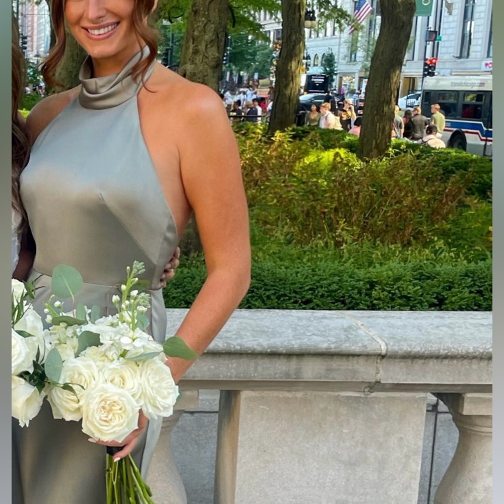 Jenny Yoo Nicole Dress in Moss